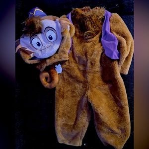 Almost new only used one time abu Aladdin monkey toddler Halloween costume